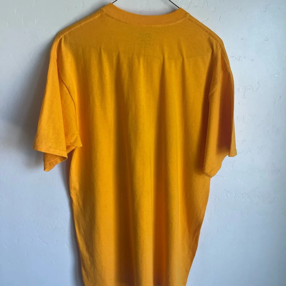 Port and Company Men's Orange Graphic Tee - Picture 2 of 5